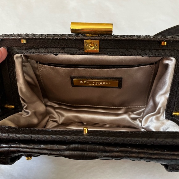Black/brown DEVI KRIELL bag - Picture 3 of 4
